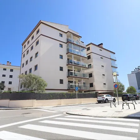 Moderno De 2 Con Jardin Privado A 100m De La Playa - Es-366-7 Appartamento Roses